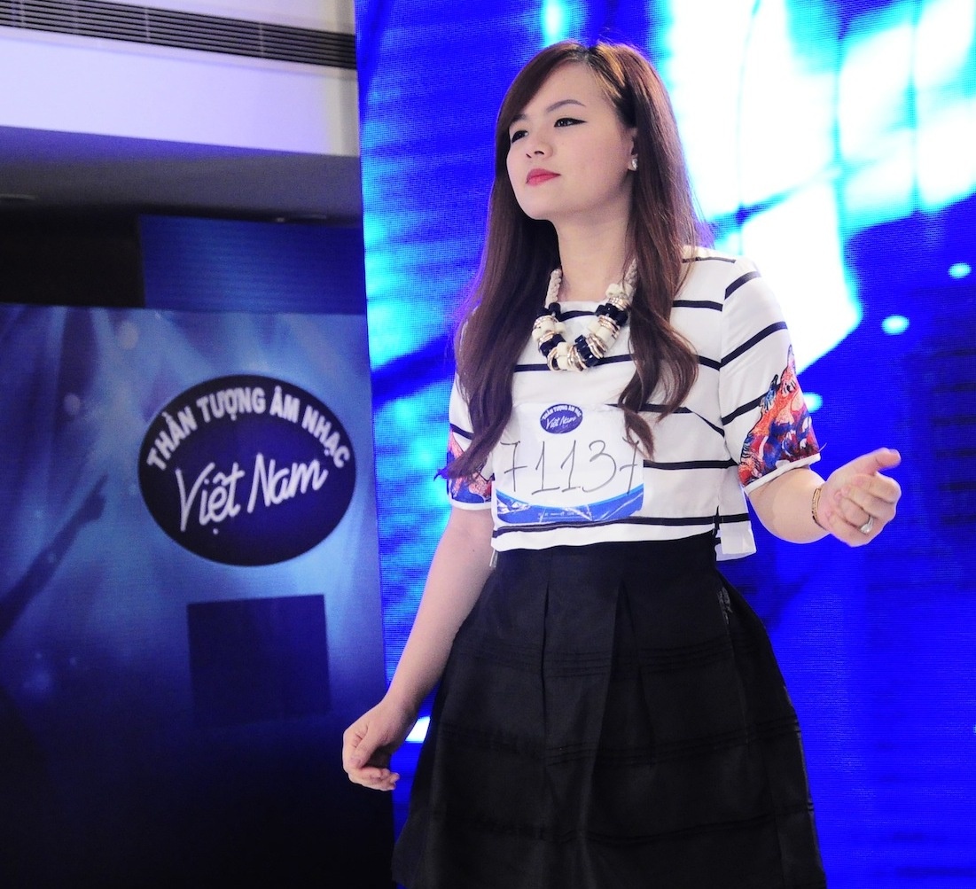 Bà mẹ một con Vũ Hồng Nhật Trang: Từng lọt top 24 Thần tượng âm nhạc Việt Nam 2010 và là Hoa khôi Sao Mai điểm hẹn 2012, Vũ Hồng Nhật Trang quyết tâm trở lại với cuộc thi nhằm viết tiếp ước mơ ca hát sau ba năm bỏ ngang để lập gia đình, sinh con.