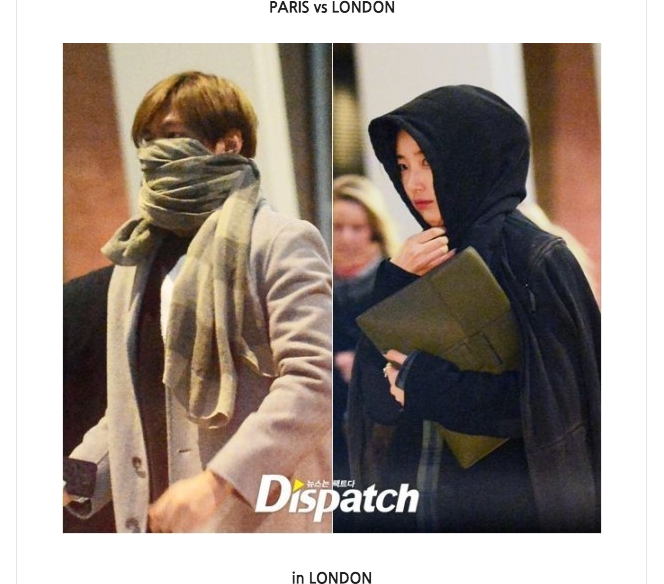 Riêng cặp Lee Min Ho – Suzy thậm chí lái xe xung quanh Seoul để tận hưởng thời gian riêng tư. Khi đến London, Anh, họ sử dụng thang máy dành riêng cho nhân viên khách sạn để tránh sự chú ý của mọi người. Giọng ca gợi cảm Lee Hyori từng tiết lộ cô đã giúp các đàn em bí mật gặp gỡ nhau. “Tôi từng cho phép các em ấy đến nhà tôi và để họ lại bên nhau” – Lee Hyori nói.