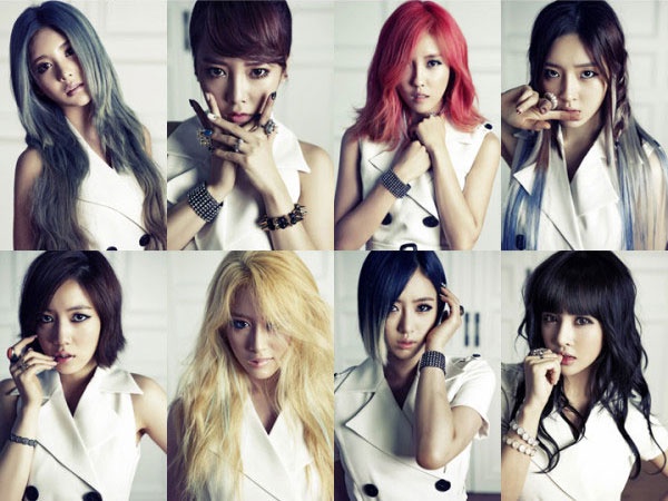 T-ara khi còn nổi tiếng đình đám.