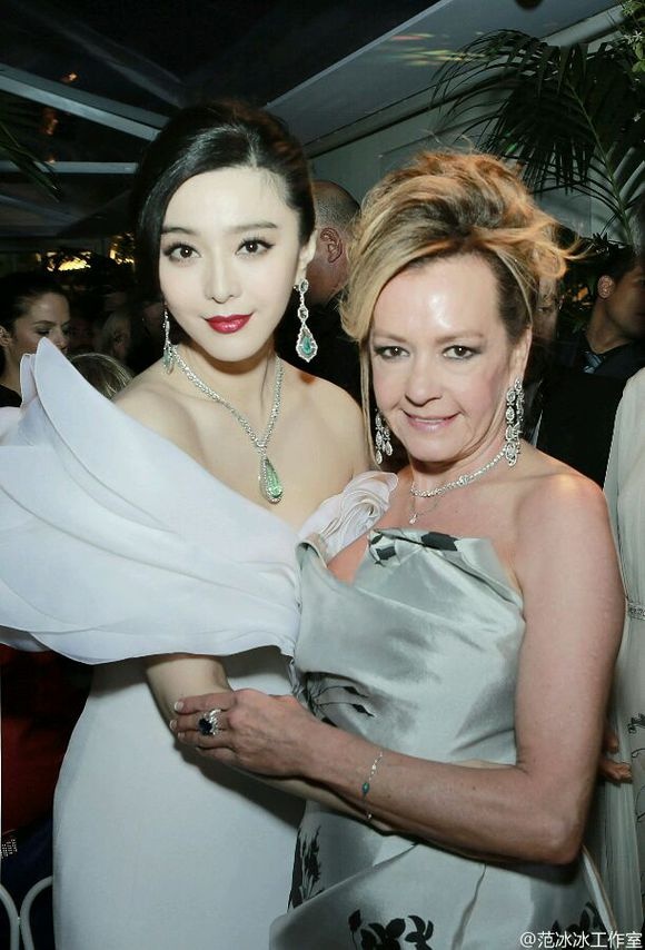 Người đẹp họ Phạm là nữ diễn viên Trung Quốc có lịch trình dày đặc nhât tại Cannes.