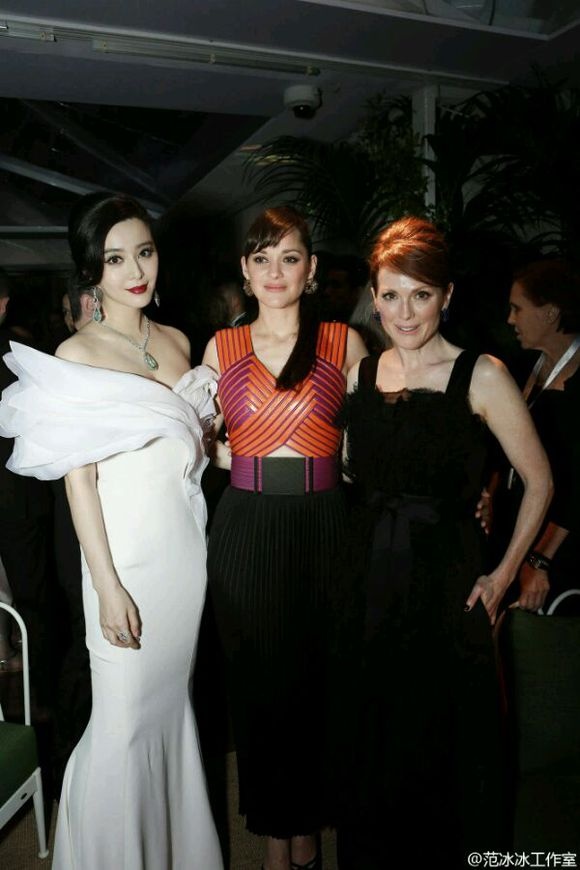 Phạm Băng Băng cho biết cô hâm mộ Julianne Moore từ bé.