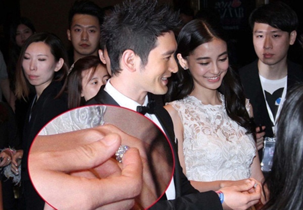 Đôi tình nhân đính hôn vào năm 2014.