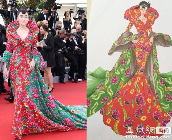 Nghệ sĩ chiến thắng vang dội nhất: Trương Hinh Dư và “váy chăn công” rẻ tiền: Xuất hiện trên thảm đỏ khai mạc LHP Cannes, Trương Hinh Dư nổi bật với bộ váy “Hoa miên Đông Bắc”. Bộ váy gây tranh luận lớn, là chủ đề trên các trang báo trong và ngoài nước. “Một sự bùng nổ thông tin chưa từng có”, trang Cri bình luận.