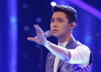 Em ho Ho Vinh Khoa bat ngo but pha tai Vietnam Idol hinh anh