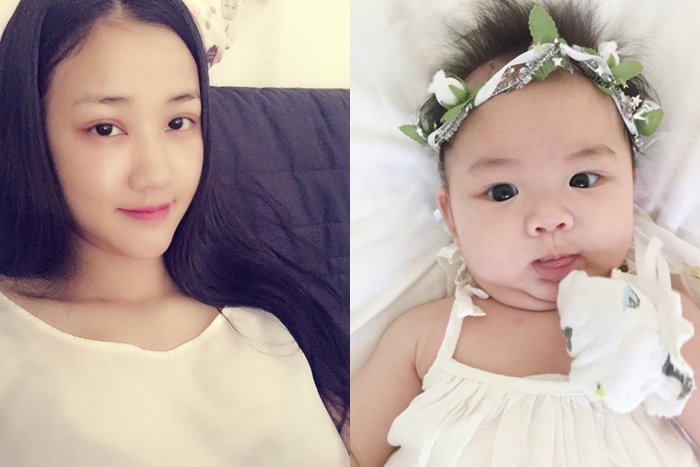 Trước đó, Maya khoe nhiều ảnh nhưng che mặt em bé hoặc chỉ để lộ chân hoặc tay. Danh tính người đàn ông đứng sau hai mẹ con Maya vẫn chưa được cô tiết lộ.