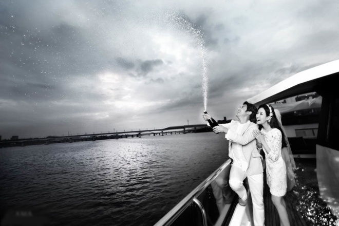 Cặp đôi công khai tình cảm vào đầu năm và quyết định kết hôn sau gần nửa năm hẹn hò.