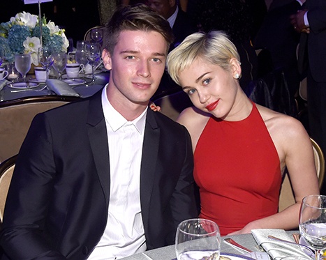 Miley Cyrus và Patrick Schwarzenegger thời còn hẹn hò.