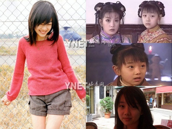 Hồ Tư Nhã trong phim Hoàn Châu cách cách ngày ấy (phải).