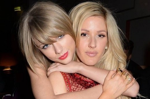 Taylor Swift quen Calvin Harris nho ban than hinh anh