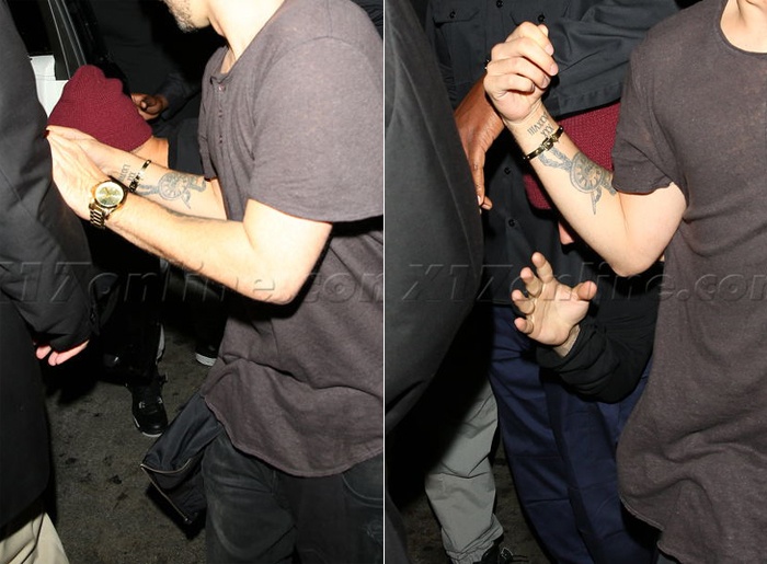 Justin đội mũ đỏ lấp dưới bóng vệ sĩ. Mới đây, giọng ca Boyfriend đã nhận tội hành hung và lái xe bất cẩn trong vụ đâm vào một cánh săn ảnh hồi tháng 9/2014 ở Stratford, Ontario. Vào thời điểm đó, Justin chở bạn gái Selena Gomez khi chưa chia tay và đâm vào chiếc minivan của phóng viên ảnh. Nam ca sĩ sẽ phải nộp phạt <abbr class=