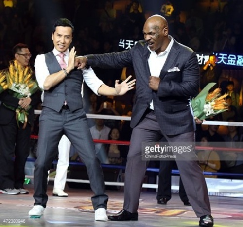 Chân Tử Đan khen Mike Tyson dễ gần, tốt tính khác hẳn vể ngoài hung dữ.
