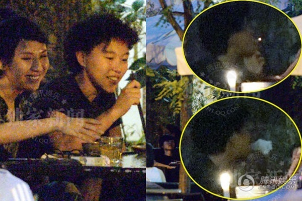 Con gái Vương Phi tụ tập đến đêm và liên tục hút thuốc lá.