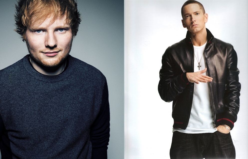 Ed Sheeran chua khoi tat noi lap nho Eminem hinh anh