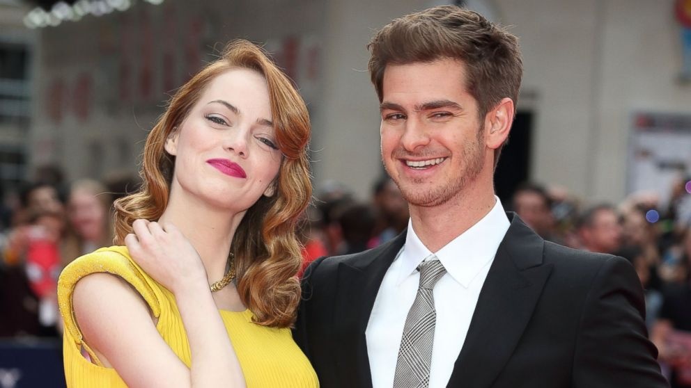 'Nguoi nhen' Andrew Garfield dinh hon cung Emma Stone hinh anh