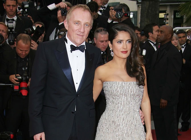 Năm 2009, minh tinh gốc Mexico Salma Hayek kết hôn với François-Henri Pinault - giám đốc điều hành tập đoàn xa xỉ PPR sau khi có với nhau cô con gái Valentina. François-Henri Pinault  là con trai của một trong những doanh nhân giàu nhất nước Pháp. 