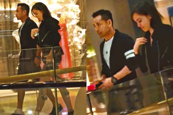 Châu Trác Hoa và Liêu Bích Lệ tung tăng ở Singapore.