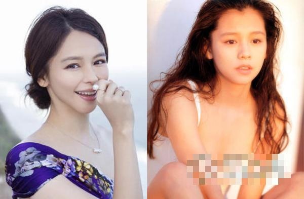 15 tuổi, Từ Nhược Tuyên đã gia nhập showbiz với tư cách người mẫu ảnh. Khi đó, ảnh trên tạp chí của cô được yêu thích bởi gương mặt trẻ thơ, đường cong quyến rũ (ảnh phải).