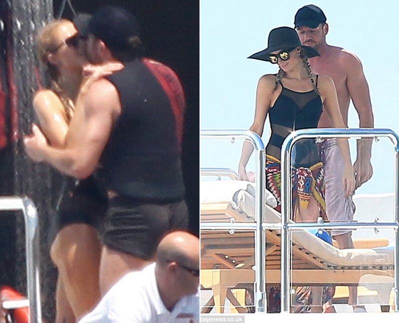 Cô đào tóc vàng Paris Hilton đang say đắm bên tình mới là triệu phú Thomas Gross. Cặp đôi tranh thủ vi vu khắp các bãi biển ở châu Âu. Cánh săn ảnh bắt gặp kiều nữ nhà Hilton ôm hôn đắm say bạn trai trên du thuyền đỗ ở một bờ biển Tây Ban Nha.