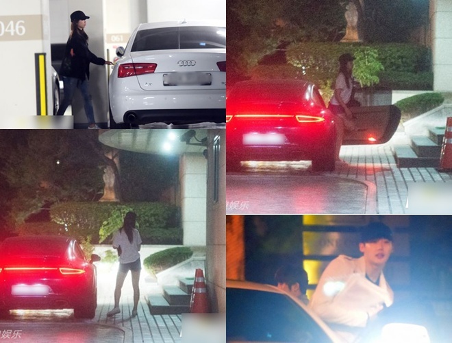 Park Shin Hye thường có mặt tại khu căn hộ nhà Lee Jong Suk.