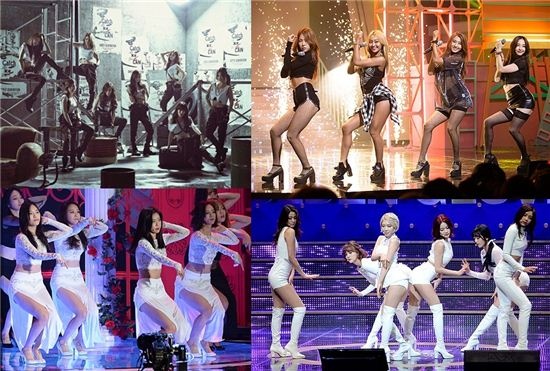 Mùa hè tạo điều kiện cho các kiều nữ Kpop khoe vẻ gợi cảm.