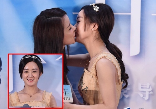 Sao nu 'Hoa Thien Cot' khoa moi dong tinh truoc ong kinh hinh anh