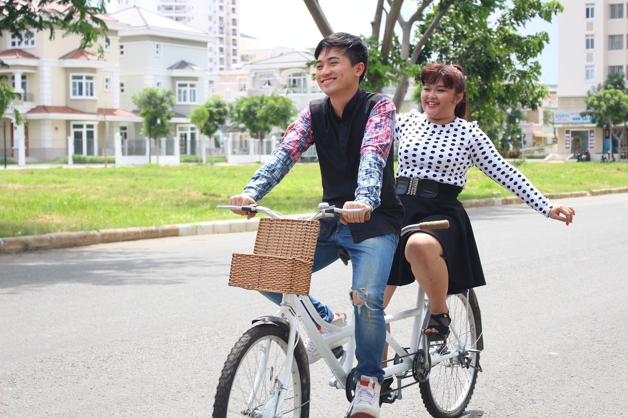 Minh Quân và Bích Ngọc.