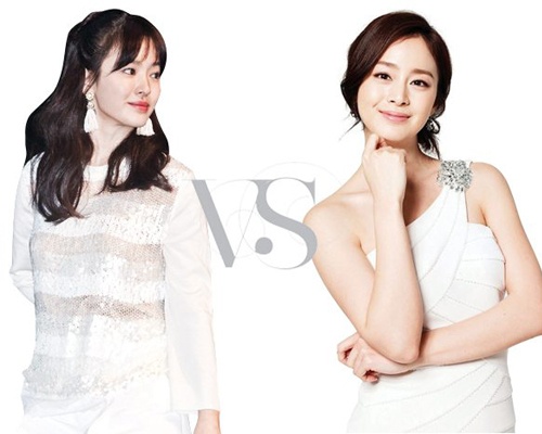 Song Hye Kyo canh tranh Kim Tae Hee tren man anh Han hinh anh