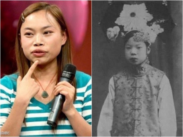 Nhan sắc của Phượng Tỷ bị cho đệ nhất xấu xí ở showbiz. Dù vài tư liệu cho thấy, cô có nét hao hao giống phi tần thời nhà Thanh.