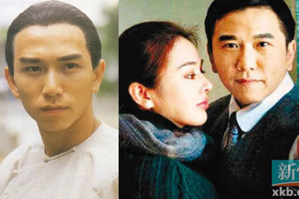 Ôn Triệu Luân trong Lò võ Thiếu Lâm và cùng Ôn Gia Dung (phải).