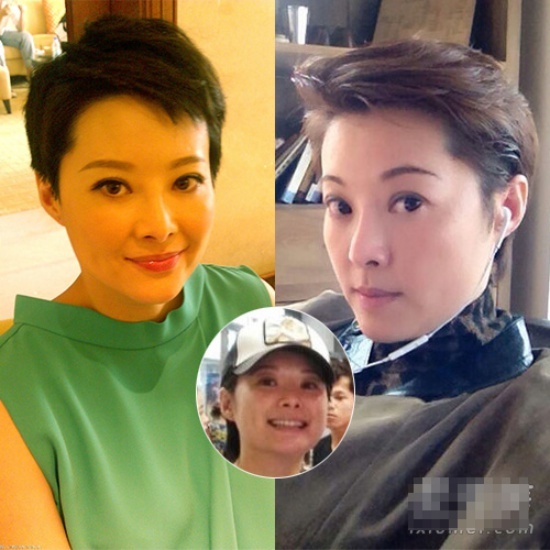 Viên Lập với gương mặt béo, vùng mắt có quâng thâm. Sự tươi trẻ của cô không tồn tại khi để mặt mộc.