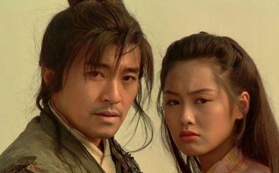 Châu Tinh Trì và Chu Ân trong phiên bản cũ.