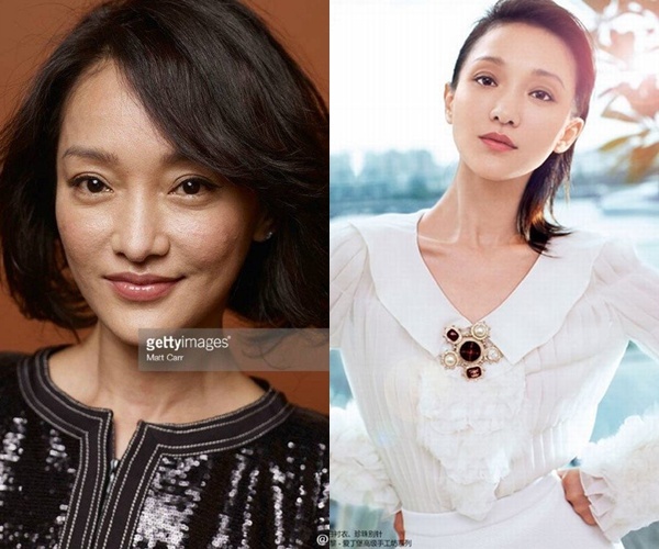 Ở tuổi 40, khuôn mặt của Châu Tấn đã xuất hiện những nếp nhăn và vết chân chim nơi khóe mắt. Trong một số bức ảnh, làn da của Châu Tấn trông sần sùi, thật khác xa với bức ảnh chụp quảng cáo của cô.