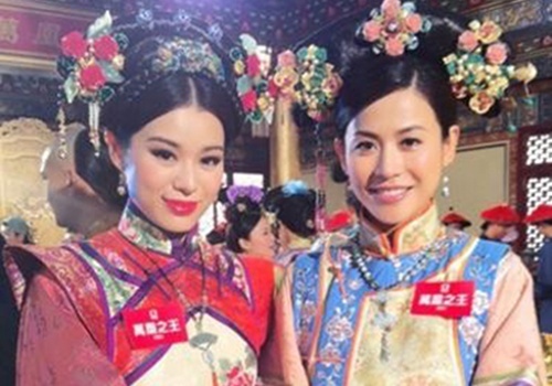 Dien vien TVB bi cam chup anh tren truong quay hinh anh