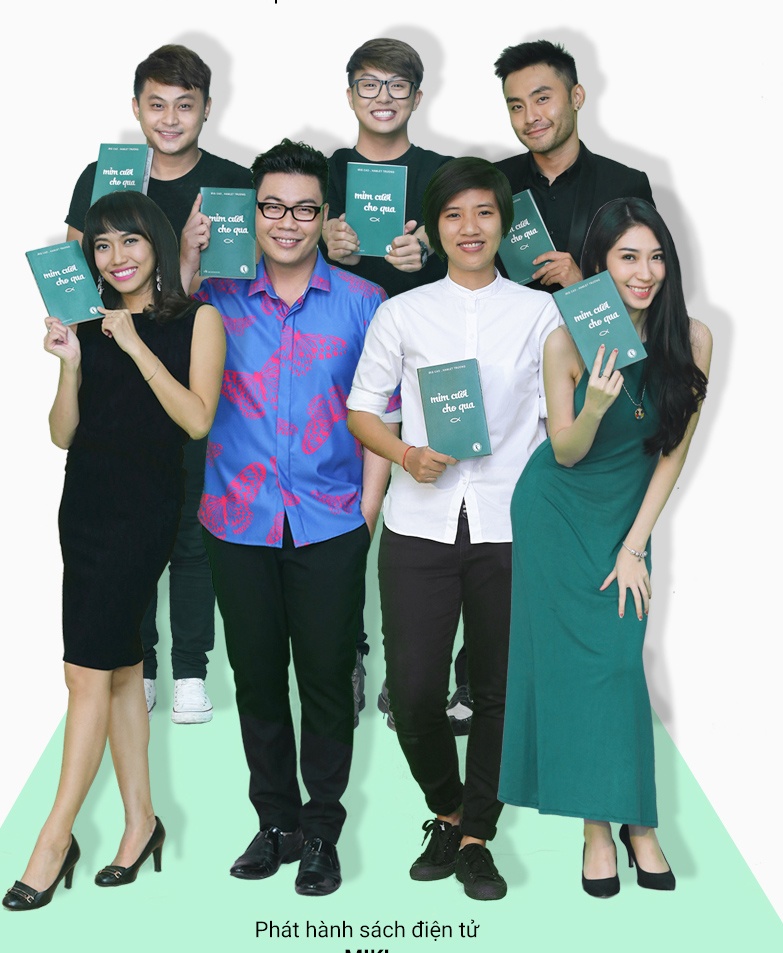 Dàn diễn viên tham gia phim ngắn Mỉm cười cho qua.