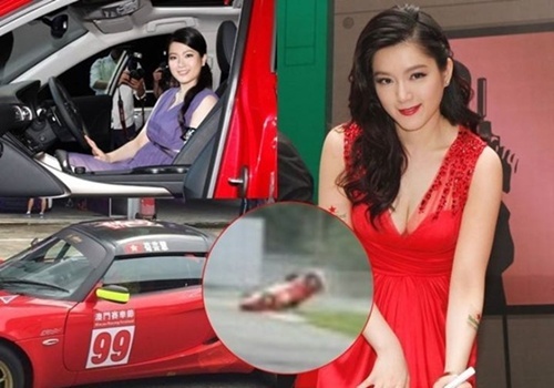 Kieu nu TVB het thoi vi beo phi gap tai nan tren phim truong hinh anh