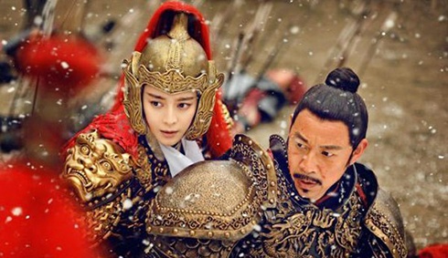 Trương Phong Nghị và Phạm Băng Băng trong Võ Mỵ Nương truyền kỳ.
