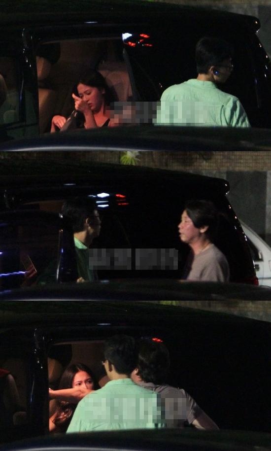 Đào Triết qua đêm với một phụ nữ lạ.