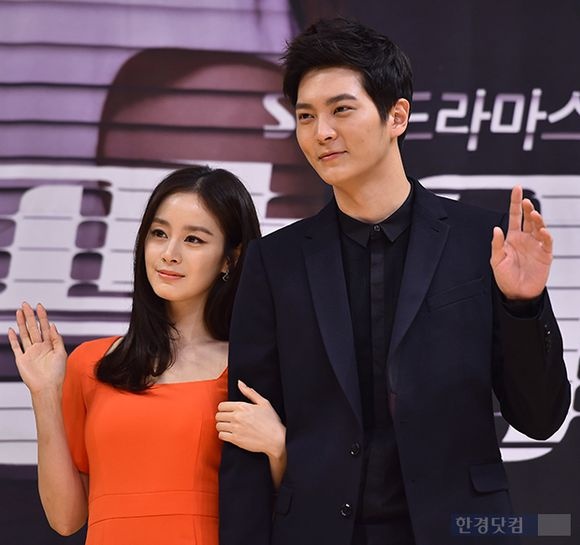 Kim Tae Hee đẹp đôi bên tài tử Joo Won. Trong phim Yongpal, họ đảm nhận vai tình nhân.