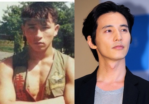 Won Bin hot hoang vi anh duoc cho la cha ruot hinh anh