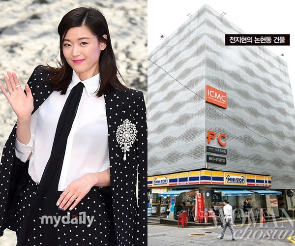 Jeon Ji Hyun: Nữ diễn viên Vì sao đưa anh tới đã sở hữu một tòa nhà ngay trung tâm Seoul từ cách đây 8 năm. Tòa nhà 5 tầng có giá hiện tại vào khoảng 15 tỷ won.