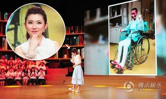 Selina (S.H.E) khóc trước hàng trăm khán giả khi công bố hình ảnh sau ca phẫu thuật ghép da vì tai nạn phim trường. 