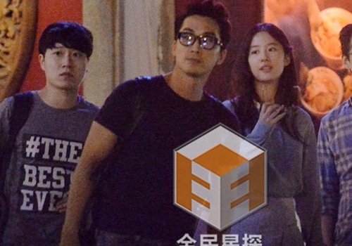 Lo anh Song Seung Hun qua dem o nha Luu Diec Phi hinh anh