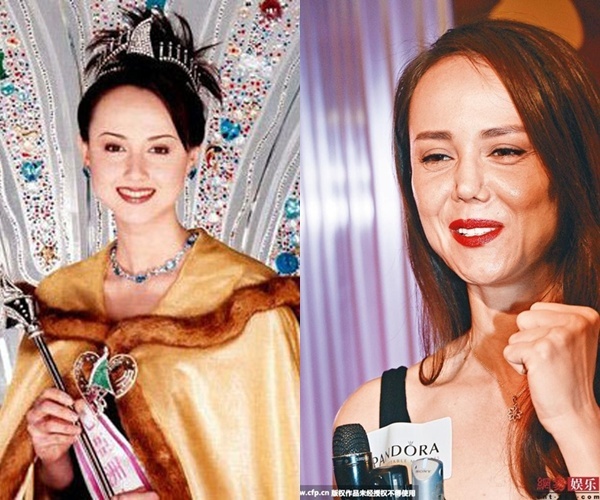 Hàn Quân Đình trong ngày đăng quang (trái) và hiện tại.