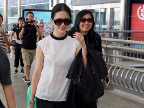 Luu Diec Phi rang ro truoc gio gap Song Seung Hun hinh anh