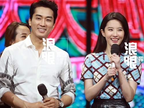 Song Seung Hun to tinh Luu Diec Phi tren truyen hinh hinh anh