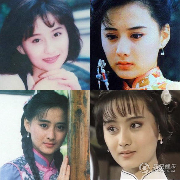 Vẻ đẹp của ngọc nữ Quỳnh Dao trong thập niên 90 - Trần Đức Dung. Với đôi mắt to tròn, sống mũi cao và khuôn miệng nhỏ xinh, cô đóng chính trong loạt phim: Mai hoa lạc, Giấc mộng sau rèm…