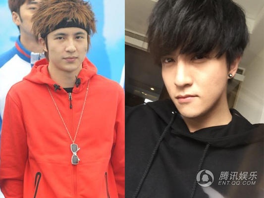 Tiết Chi Khiêm là ca sĩ ăn khách hiện nay với gương mặt đẹp như hoàng tử bước ra từ truyện tranh. Khi ảnh quá khứ bị lộ, nhiều người tin rằng, nam ca sĩ đã tiến hành gọt mặt, sửa mắt.