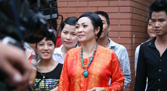 Phuong Thanh tro tai dien hai hinh anh