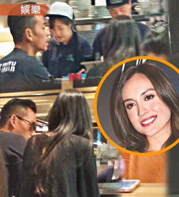 Châu Trác Hoa và Liêu Bích Lệ tình cảm ở Hàn Quốc.