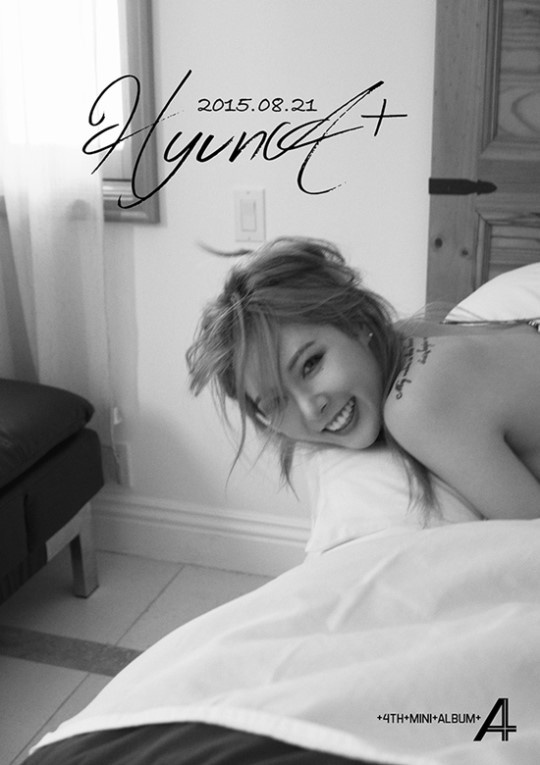 Trang bìa cover album A+.